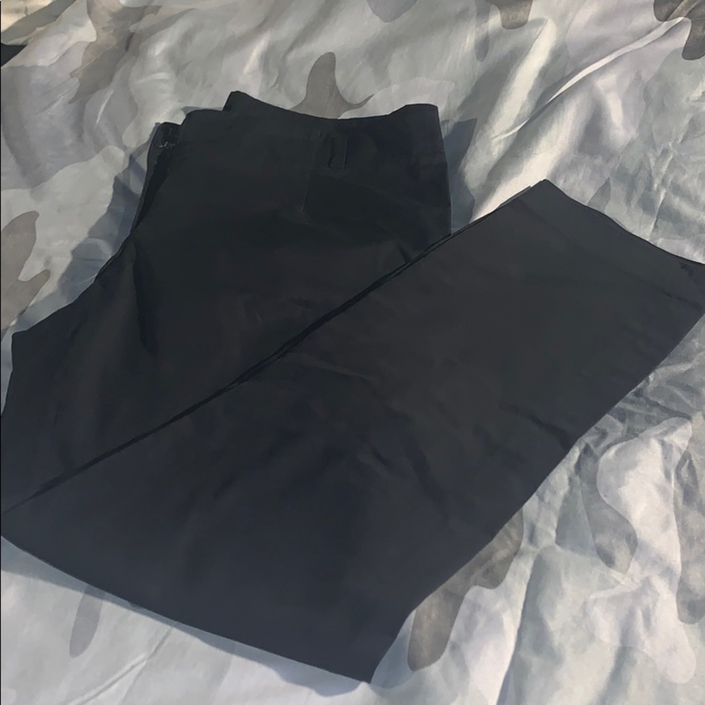 Black slacks